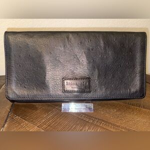 Kate Spade Black Textured Clutch